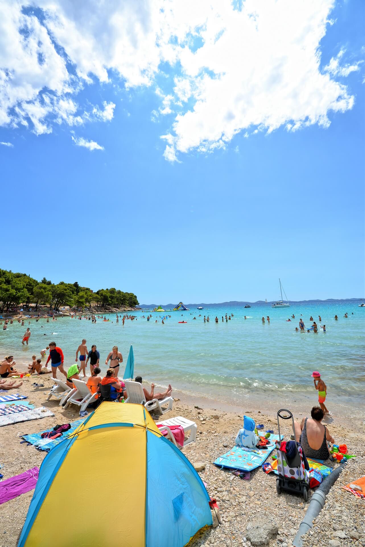 Plaža Slanica - panorama